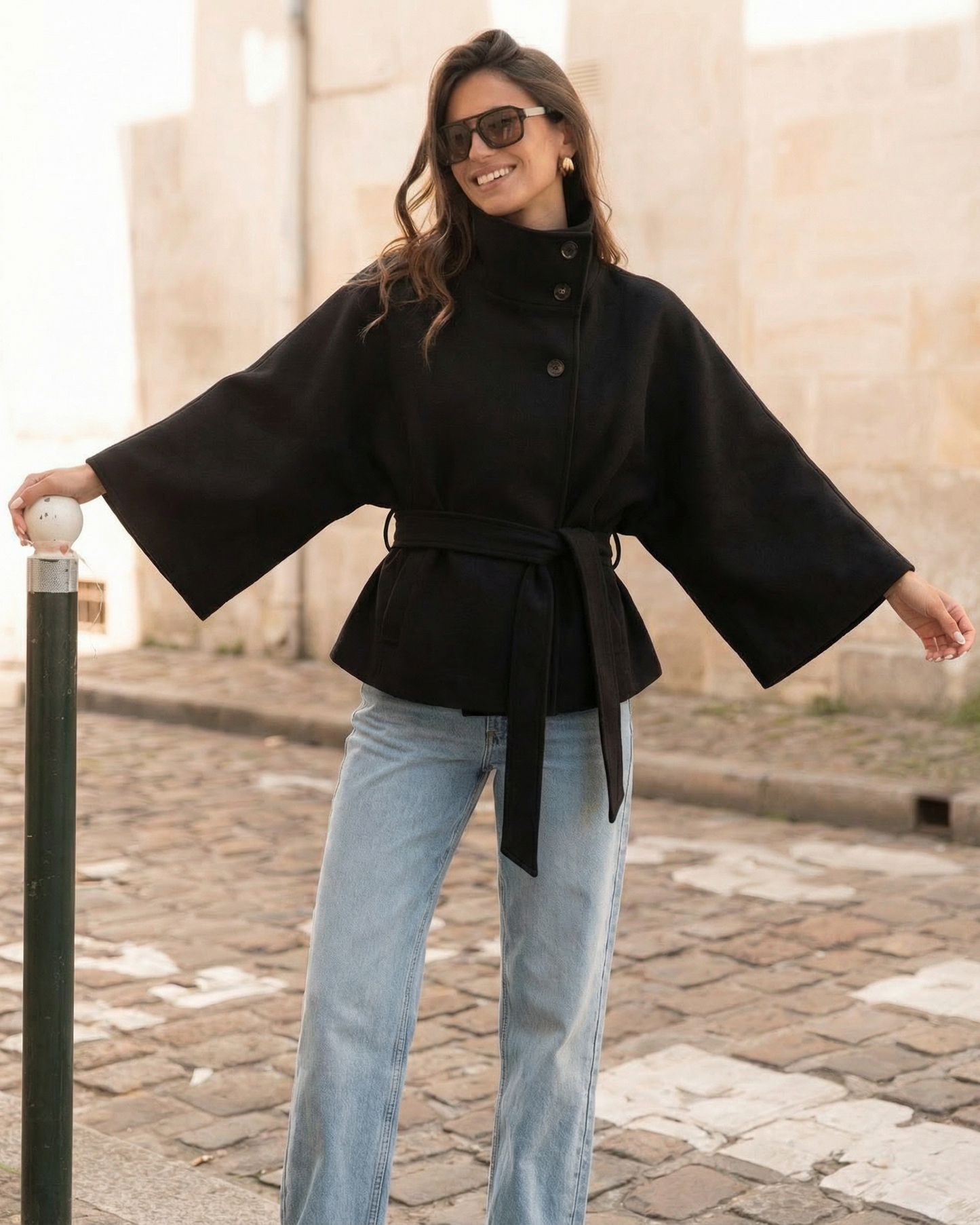 Cape ceinturée Lily's